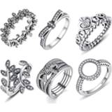 👉 Zilver vrouwen Hot Sale 100% 925 Sterling Silver Rings Wholesale Popular Flower Lucky For Women Jewelry Making Dorpshipping