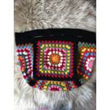 👉 Schoudertas Granny Suare Bag Handmade crochet shoulder tote hand