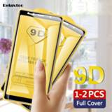 👉 Screenprotector 2pcs 9D Full Glue Tempered Glass For Samsung Galaxy A5 A7 2017 A9 A6 A8 Plus 2018 screen protector Protective film on a 5 6 7 8