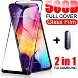 👉 Lens 500D Protective Glass on the For Samsung Galaxy A10 A20 A30 A40 A50 A60 A70 A80 A90 M40 M30 M20 M10 Screen Protector