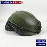 👉 Helm Aholdtech Genuine ISO NIJ IIIA Lightweight High Cut Team Wendy Style Bulletproof Ballistic Helmet For Army Combat Police Airsoft