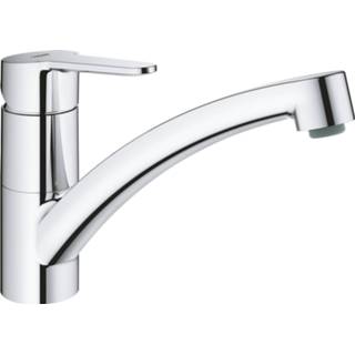 👉 Chroom Grohe BauEco Keukenmengkraan met Lage Uitloop 4,9x25,6x15,6 cm 4005176530487