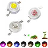 👉 High power LED wit rood donkergroen blauw geel 10pcs 1W 3W 5W Chip Lamp Bulbs SMD COB Diodes Warm Cold White Red Green Blue Yellow 440 660nm Grow Light Beads