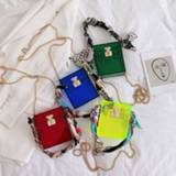 👉 Schoudertas small Summer Fashion SquareFemale Bag Acrylic Mini Box Shoulder New Lock Scarf Square Beach Crossbody