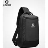 👉 Schoudertas large OZUKO New Men's USB Charging Sling Bag Water Repellent Crossbody Male Capacity Shoulder Short Trip Messengers Bags