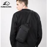 👉 Messenger bag Kingsons New Multifunction Crossbody for Men Anti-theft Shoulder Bags Male Waterproof Short Trip Chest Pack