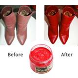 Shoe rood leather Red Repair Paste 50ml Cream Paint for Car Seat Sofa Handbags Scratch Cracks Restoration LeatherCare