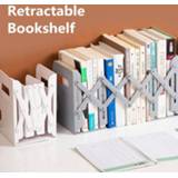👉 Organizer large The Freedom To Adjust Bookshelf ABS Bookends Desk Stand Book Holder Stationery Gift Office Supplies