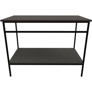 👉 Zwart grijs Ben Avira Set Staand Frame met Blad 80,3x46,5x85 cm Mat Zwart/Cement