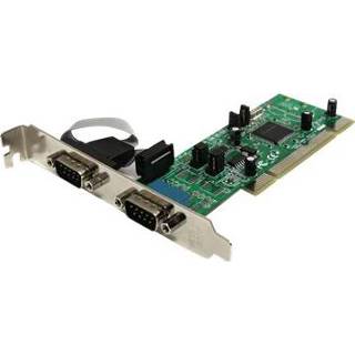 👉 .com 2-poort PCI RS422/485 Seriële Adapter-kaart met 16550 UART - adapter PCI-X RS-422/485 x 2 65030842587