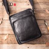 👉 Messenger bag leather suede AETOO New handmade one-shoulder men's casual retro soft Japanese