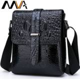 👉 Messenger bag leather small MVA Alligator Men's Shoulder/Crossbody For Men Bags Male Flap Crocodile Handbag