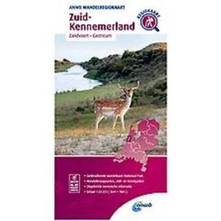 👉 Wandelregiokaart Zuid-Kennemerland (Zandvoort, Castricum). Zandvoort, Castricum, ANWB, onb.uitv. 9789018046552