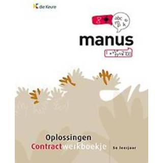 👉 Spiraal band mannen MANUS - CORRECTIESLEUTEL 5, Handleiding. DHUYVETTER, TIM, Spiraalband 9789048600311