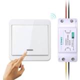 👉 Afstandsbediening AC 220V Receiver Wireless Remote Control Switch Wall Panel Transmitter Hall Bedroom Ceiling Lights Lamps TX