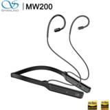 👉 Earphone Shanling MW200 AK4377A CSR8675 Bluetooth 5.0 Neckband Sports MMCX Cable Codecs Adapter IPX4 LDAC LHDC aptX HD