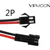 👉 F-connector 10Pairs 10cm JST SM 2P 2Pin Plug Socket Male to Female Wire Connector LED Strips Lamp Driver Connectors Quick Adapter New