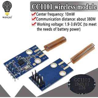 Transceiver CC1101 Wireless Module 433MHz 2500 NRF Distance Transmission Board OOK ASK MSK Modulation Programable Control