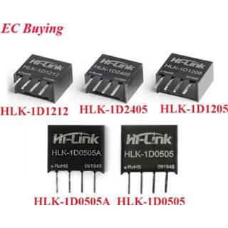 Power supply DC-DC Isolated Non-regulated DC Module 5V 12V 24V to 1W SIP HLK-1D1205 1D2405 1D1212 1D0505 1D0505A