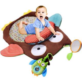 👉 Carpet baby's Lovely Baby Crawl Mat Owl Pattern Safety Cartoon Comfort Game Animal Climbing Applicable Protection Product