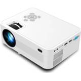 👉 Projector JVP600 Portable Home 1080P HD LED System Media Player Cinema 3D TV US Plug
