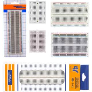 Breadboard SYB 120 400 500 830 840 1660 MB102 ZY-201 ZY-204 GL-12 Points Solderless PCB Test Protoboard DIY