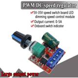 👉 Switch Mini 5A 90W PWM 12V DC Motor Speed Controller Module DC-DC 4.5V-35V Adjustable Regulator Control Governor 24V