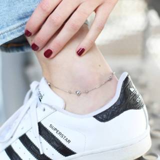 👉 Zilveren enkelband