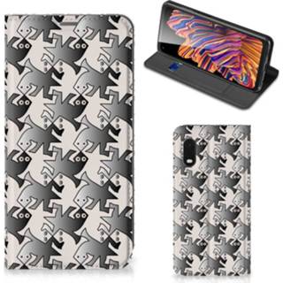 Grijs Samsung Xcover Pro Hoesje maken Salamander Grey 8720215612882