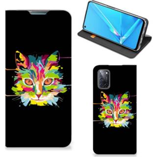 👉 OPPO A52 | A72 Magnet Case Cat Color 8720215632972