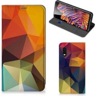 👉 Standcase Samsung Xcover Pro Stand Case Polygon Color 8720215575897