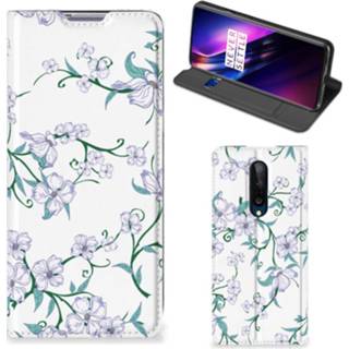 👉 Wit OnePlus 8 Uniek Smart Cover Blossom White 8720215413359