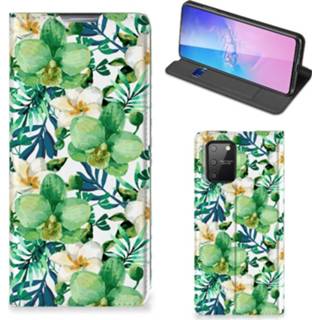 👉 Orchidee groen Samsung Galaxy S10 Lite Smart Cover 8720215420258