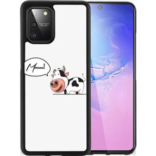 👉 Bumper hoesje Samsung Galaxy S10 Lite Cow 8720215509892