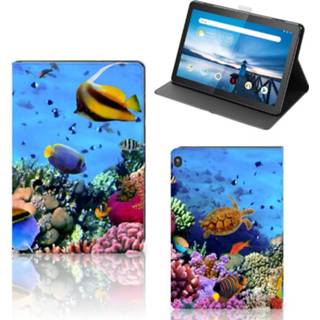 👉 Flipcase Lenovo Tablet M10 Flip Case Vissen 8720215557893