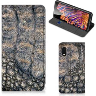 👉 Samsung Xcover Pro Hoesje maken Krokodillenprint 8720215565249