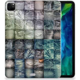 👉 Siliconen hoesje Leuke Hoes iPad Pro 11 inch (2020) Spijkerbroeken 8720215574579