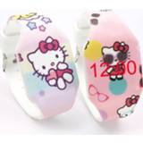 👉 Watch silicone kinderen The Luminous Electronic Children KT Cat LED Conjoined Kids Watches