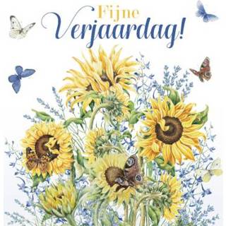 👉 Verjaardagskaart zonnebloem Janneke Brinkman |