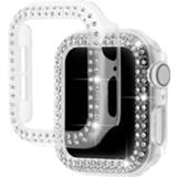 👉 Watch Diamond Bumper Protective Case for Apple Cover Series 5 4 3 2 1 38MM 42MM Cases Iwatch 40mm 44mm band strap