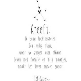 👉 Sterrenbeeld Kreeft Lief Leven | kaart