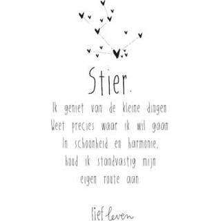 👉 Sterrenbeeld Stier Lief Leven | kaart