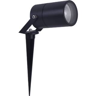 👉 Aluminium CE zwart Spikey dimbare LED prikspot IP65 excl. GU10 spot 3 jaar garantie 7439628464421