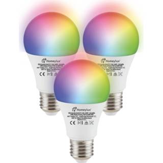 👉 Kunststof RGBWW a+ Set van 3 E27 SMART LED Lampen Wifi 10 Watt 806lm Dimbaar 7439628493438