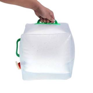 👉 Waterzak transparante 20L Vierkante Water Bag Outdoor Carrier Draagbare Opvouwbare Camping Wandelen Emmer Waterkoker 8720034426219