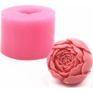 👉 Cupcake rose silicone jelly 3D Flower Mold Bloom Shape Fondant Soap Candy Chocolate Decoration Baking Tool