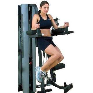 👉 Unisize Aanbouwstation voor beenheffen en dips 