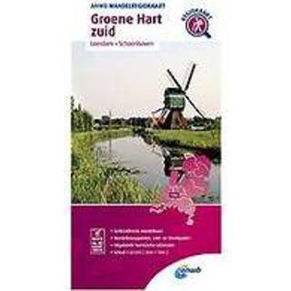 👉 Groene Wandelregiokaart Hart Zuid (Leerdam, Schoonhoven). Leerdam, Schoonhoven, ANWB, onb.uitv. 9789018046590