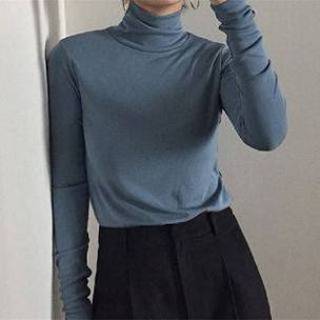 Longsleeve Turtleneck Long-Sleeve Top