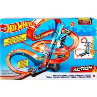 👉 Hot Wheels Action - Wolkenkrabber Crash speelset 887961813968